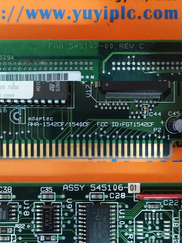 ADAPTEC AHA-1542CF / 1540CF 16 BIT ISA SCSI CONTROLLER - PLC DCS 